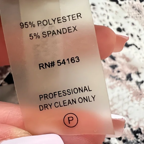 Calvin Klein Snakeskin Print Wrap Dress – Size S (2-4) - Picture 9 of 9